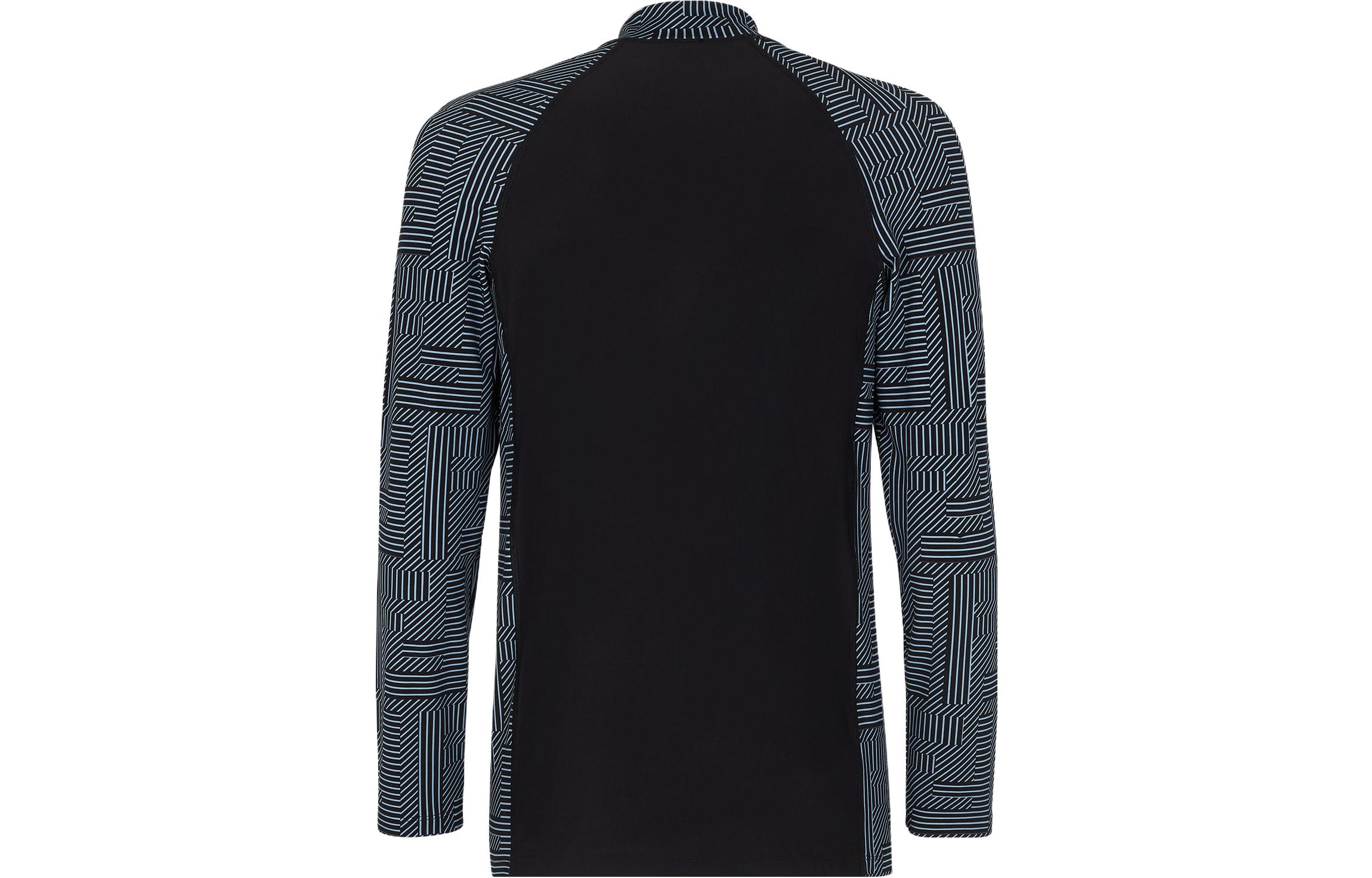 Lookbook 芬迪拼色立领长袖休闲T恤多彩款 FAF703APXEF1MS2