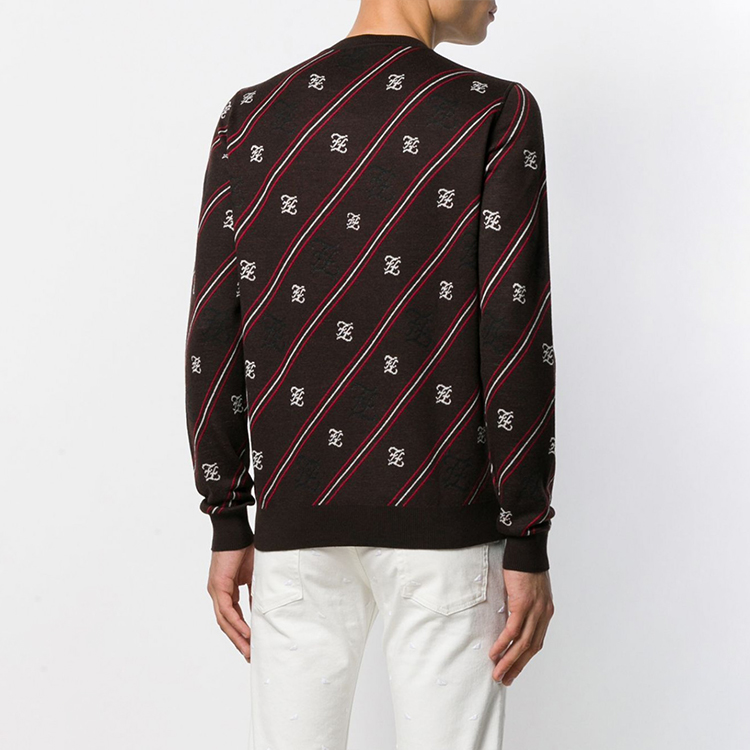 Purchase FENDI Sweater Rajut Wol Coklat Gelap FZY033AAUFF0YT3
