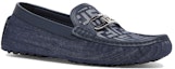 Order Fendi Denim Loafer Kasut Tanpa Tali 'Biru' 7D1588AM5DF1JHV