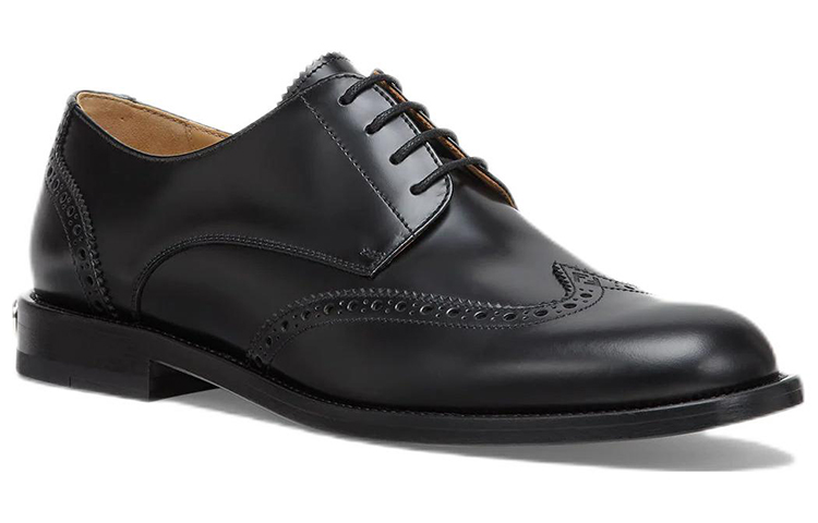 Fendi Derby 'Black Leather' 圖 3