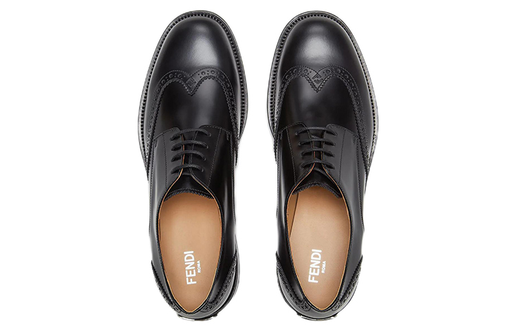 Fendi Derby 'Black Leather' 圖 4