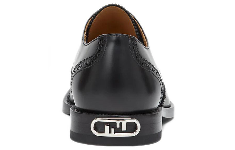 Fendi Derby 'Black Leather' 圖 5