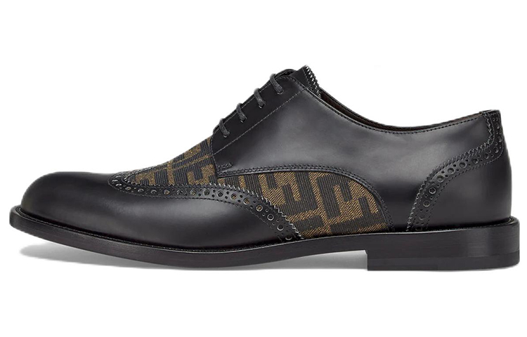 Fendi Derby Lace-Up 'Black' 7L1563-AHGY-F0PMM