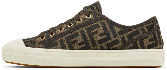 FENDI芬迪 織物 低筒 時尚板鞋 男款 棕色 Lookbook FENDI芬迪 織物 低筒 時尚板鞋 男款 棕色