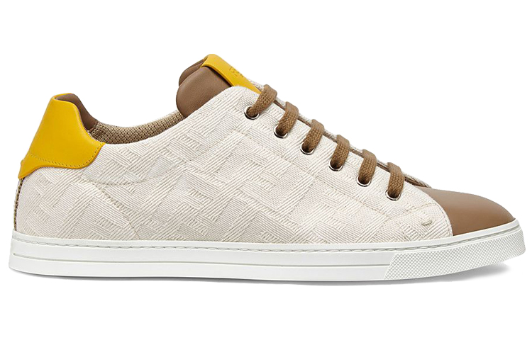 Fendi Embossed Sneaker 'White' 圖 2