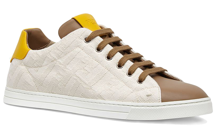 Fendi Embossed Sneaker 'White' 圖 3