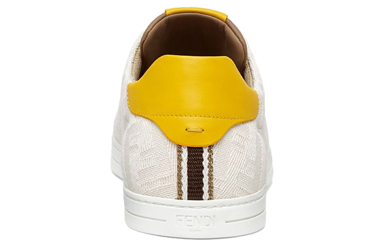 Fendi Embossed Sneaker 'White' 圖 5