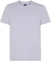 FENDI Embroidered Knit Solid Crewneck T-Shirt Purple - FY0894AL0FF1ML7 FENDI Embroidered Knit Solid Crewneck T-Shirt Purple - FY0894AL0FF1ML7