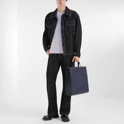 FENDI Embroidered Knit Solid Crewneck T-Shirt Purple - FY0894AL0FF1ML7 Shop FENDI Embroidered Knit Solid Crewneck T-Shirt Purple - FY0894AL0FF1ML7