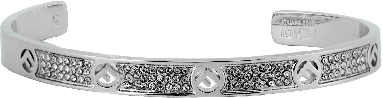 FENDI F is Fendi Adjustable Brass Bracelet Silver Unisex Couple Design. 8AG9286DMF0GGH Buy FENDI F is Fendi Adjustable Brass Bracelet Silver Unisex Couple Design. 8AG9286DMF0GGH