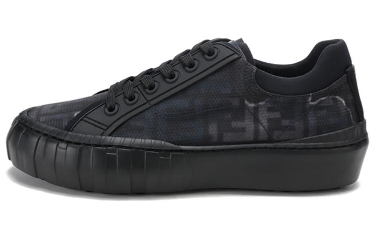 Fendi Fabric Low Top 'FF Pattern'