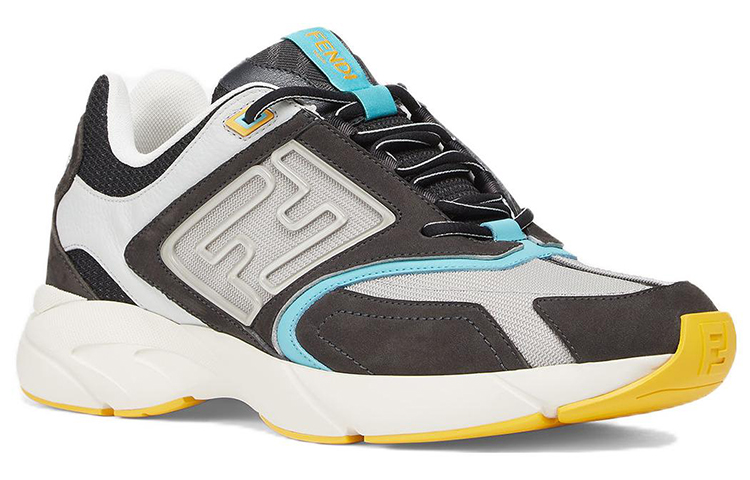 Fendi Faster FF Gray Black White 'Multi' 圖 3