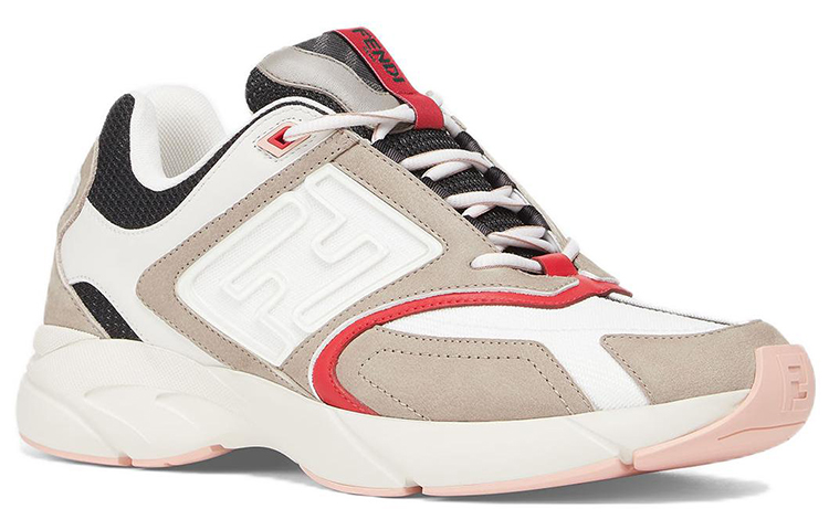 Order Fendi Faster 教練鞋 'Cord White Cardinal' 7E1555-AKX6-F1JF1