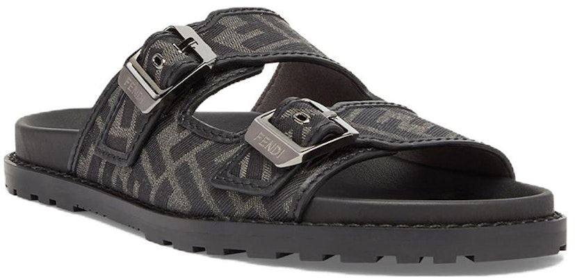 Sandal Fendi 'FF Jacquard - Hitam' 7X1604AJZFF0TUY Order Sandal Fendi 'FF Jacquard - Hitam' 7X1604AJZFF0TUY