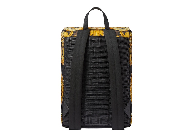 Order Fendi Fendace Backpack Gold Baroque Print