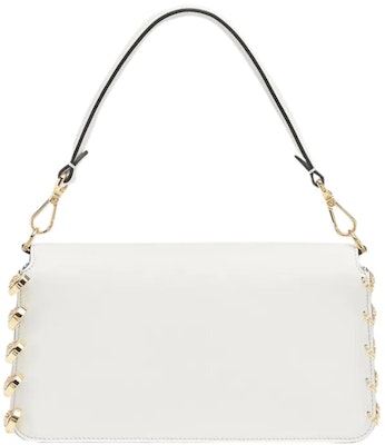Fendi Fendace Baguette Brooch White Order Fendi Fendace Baguette Brooch White