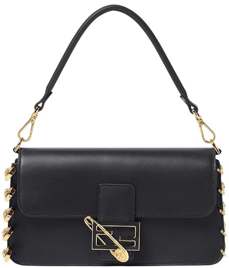 fendi-fendace-baguette-shoulder-bag-black