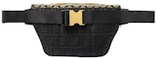 Order Tas Pinggang Fendi Fendace Motif Baroque Hitam/Emas