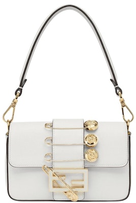 펜디 펜다체 브로치 미니 바게트 화이트 Buy 펜디 펜다체 브로치 미니 바게트 화이트