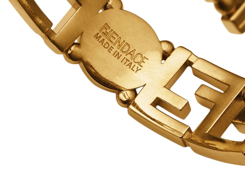 Order Gelang Fendi Fendace Kuningan/Emas Versace