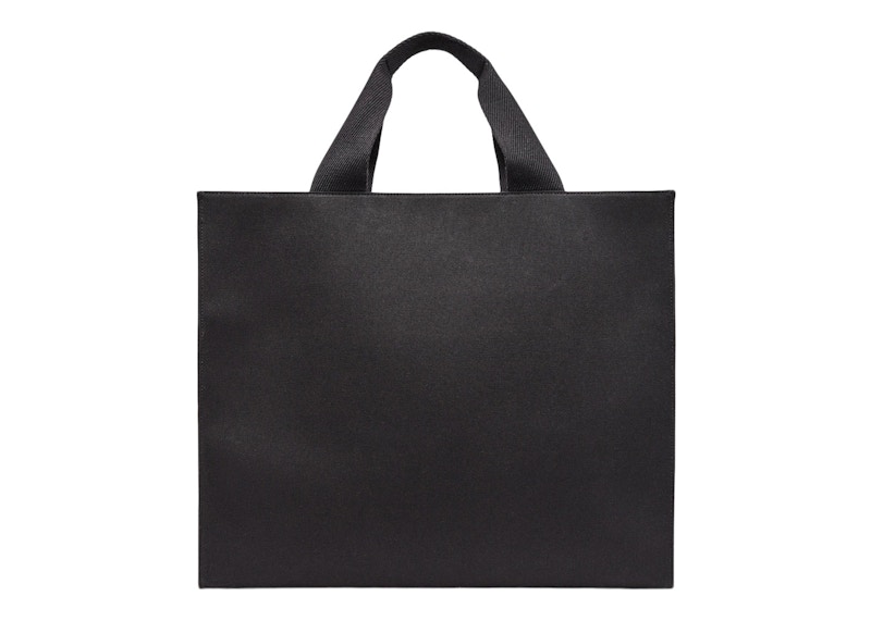 Order Tas Logo Bordir Fendi Fendace Kanvas Hitam