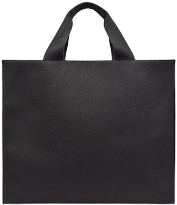 Bolso Negro Fendi Fendace Logo Bordado de Lona Order Bolso Negro Fendi Fendace Logo Bordado de Lona