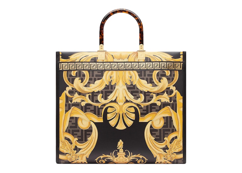 Order Fendi Fendace Fendi Sunshine Medium Hitam/Multiwarna