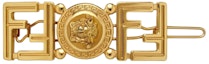 Buy Pasador Fendi Fendace Latón/Oro Versace