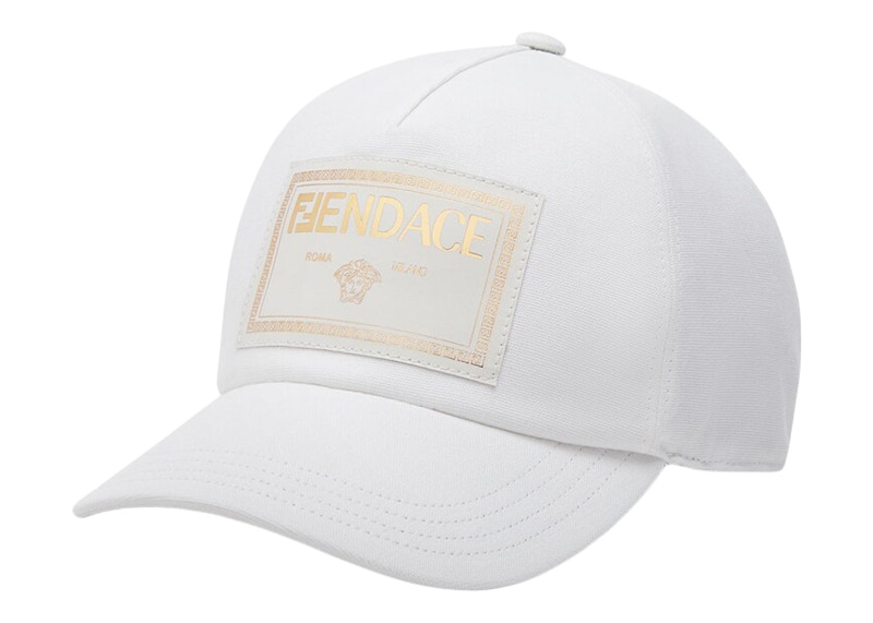Fendi Fendace Hat White