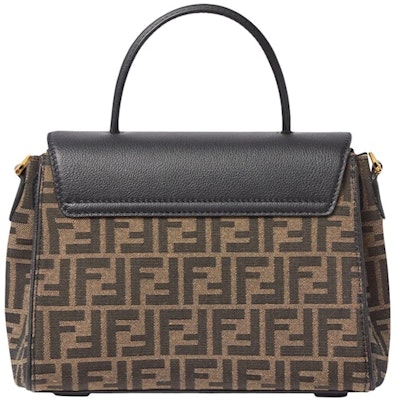 芬迪 Fendace La Medusa 中號金色巴洛克印花手袋 Order 芬迪 Fendace La Medusa 中號金色巴洛克印花手袋