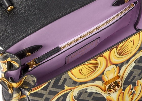 Tas Tangan Sedang Fendi Fendace La Medusa Baroque Emas Lookbook Tas Tangan Sedang Fendi Fendace La Medusa Baroque Emas