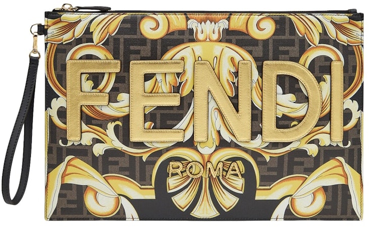 fendi-fendace-large-flat-pouch-black-multicolor