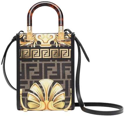 Fendi Fendace Mini Sunshine Shopper Negra Order Fendi Fendace Mini Sunshine Shopper Negra