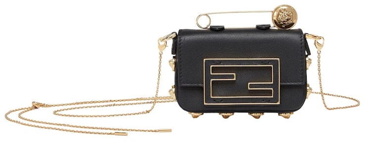 fendi-fendace-nano-baguette-charm-black