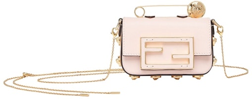 Fendi Fendace Nano Baguette Charm Pink Fendi Fendace Nano Baguette Charm Pink