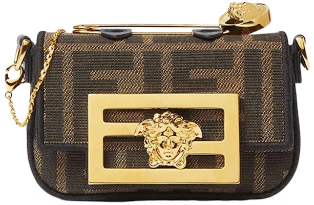 Fendi Fendace Nano Baguette微型包棕色 Buy Fendi Fendace Nano Baguette微型包棕色