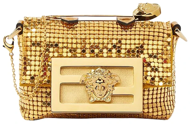 芬迪 Fendace 迷你金色Baguette手袋 Buy 芬迪 Fendace 迷你金色Baguette手袋