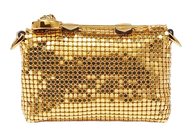 Order 芬迪 Fendace 迷你金色Baguette手袋