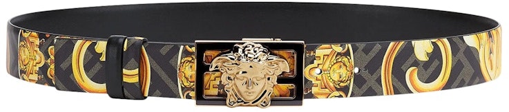 fendi-fendace-reversible-belt-black-gold-baroque-print