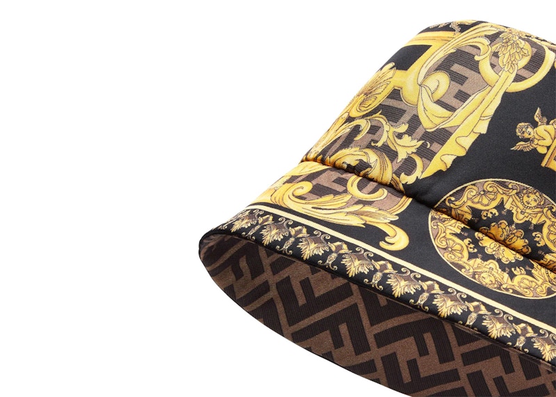 Order 芬迪Fendace可翻转渔夫帽 黑/多色