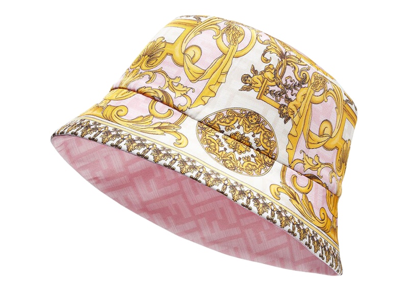 Fendi Fendace Reversible Bucket Hat White/Multicolor