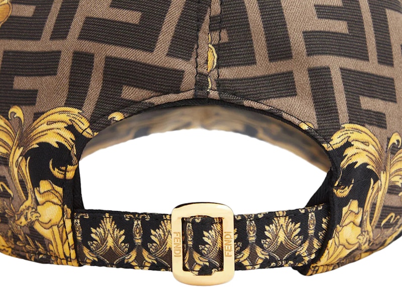 Order Topi Baseball Sutra Fendi Fendace Hitam/Multicolor