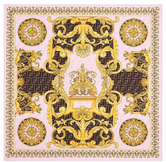 fendi-fendace-silk-foulard-pink-multicolor