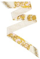 Fendi Fendace Silk Wrappy Bandeau White/Multicolor Fendi Fendace Silk Wrappy Bandeau White/Multicolor