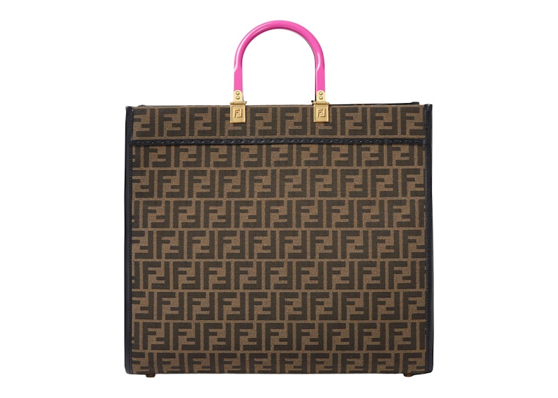 Order Fendi Fendace Sunshine Tote Bag Besar Emas Baroque