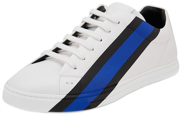 芬迪 Fendi 皮革運動鞋「Fendi 標誌 - 白藍色」7E1380-AD7N-F1BNW Lookbook 芬迪 Fendi 皮革運動鞋「Fendi 標誌 - 白藍色」7E1380-AD7N-F1BNW