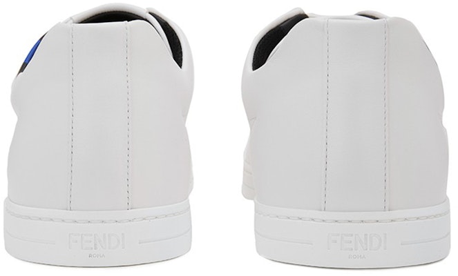 芬迪 Fendi 皮革運動鞋「Fendi 標誌 - 白藍色」7E1380-AD7N-F1BNW Purchase 芬迪 Fendi 皮革運動鞋「Fendi 標誌 - 白藍色」7E1380-AD7N-F1BNW
