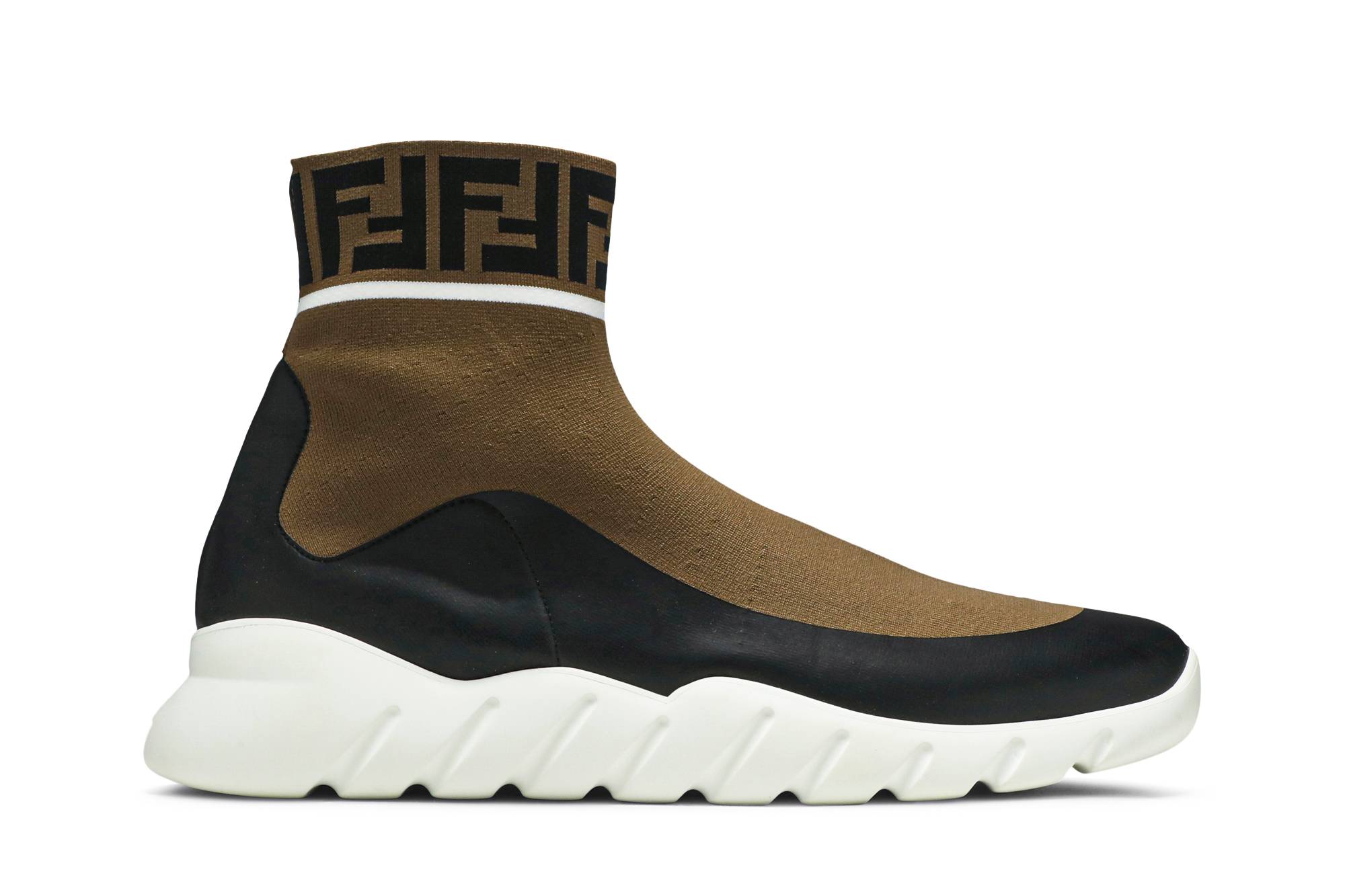Buy Fendi Fendi Tech Fabric High 'Forever Fendi - Brown' 7E1196-A3X0-F18T5