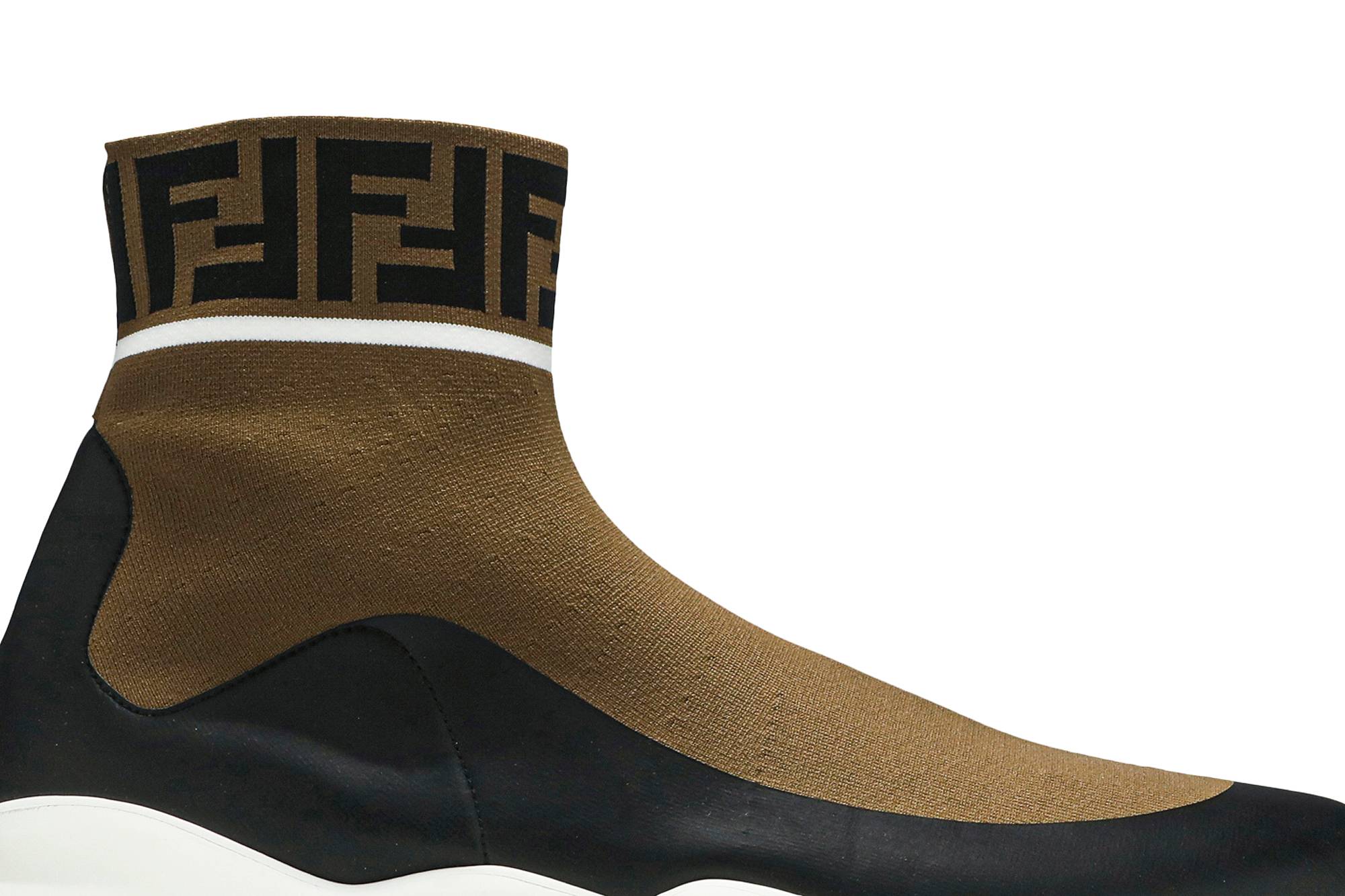 Fendi Fendi Tech Fabric High 'Forever Fendi - Brown' 圖 2