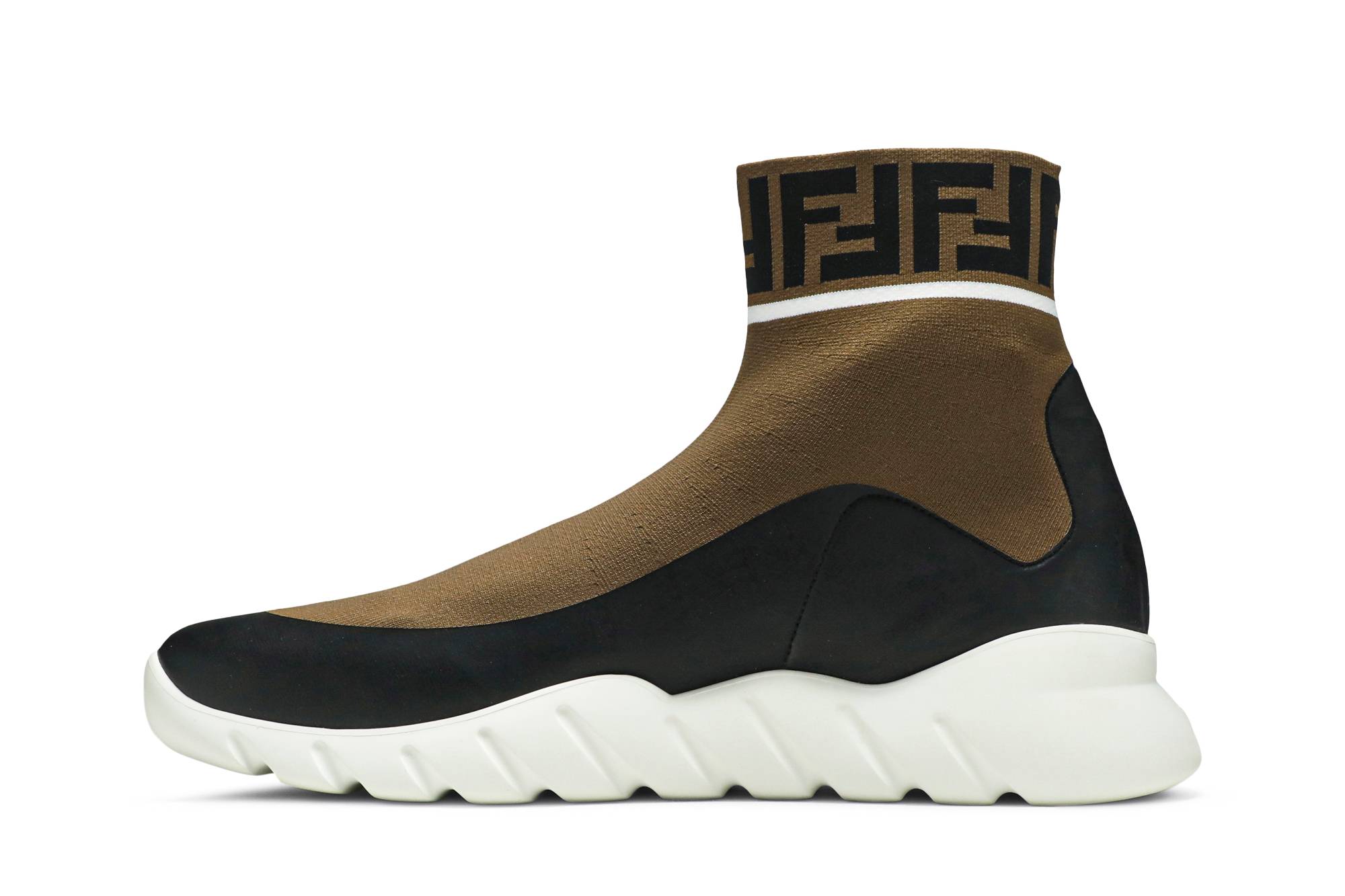 Fendi Fendi Tech Fabric High 'Forever Fendi - Brown' 圖 3